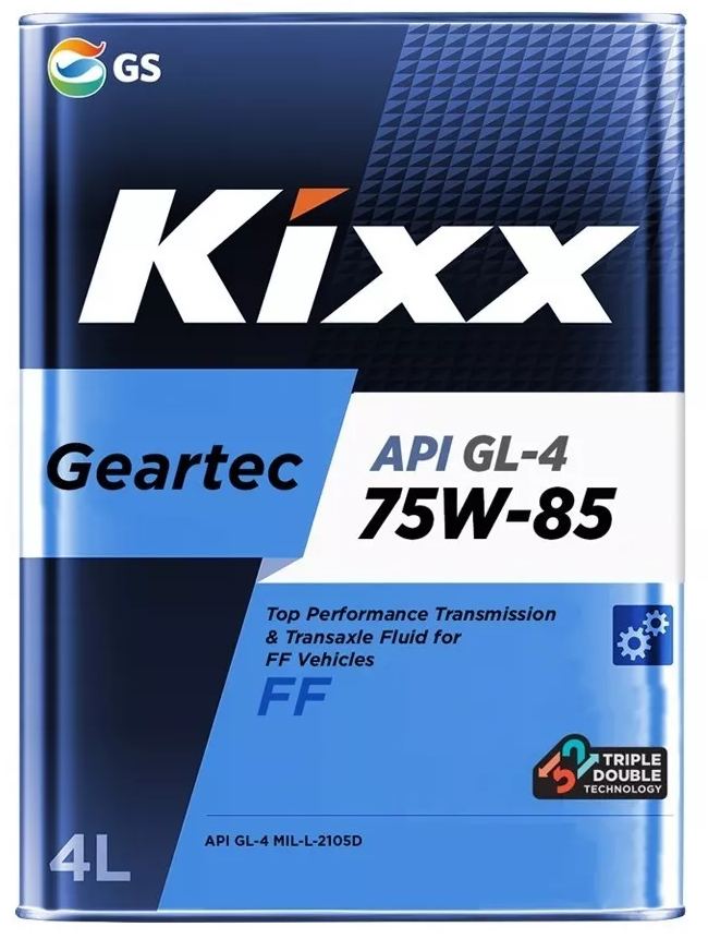 Aceite Transmisión Estándar Kixx Geartec Gl-4 75w-85, 4l