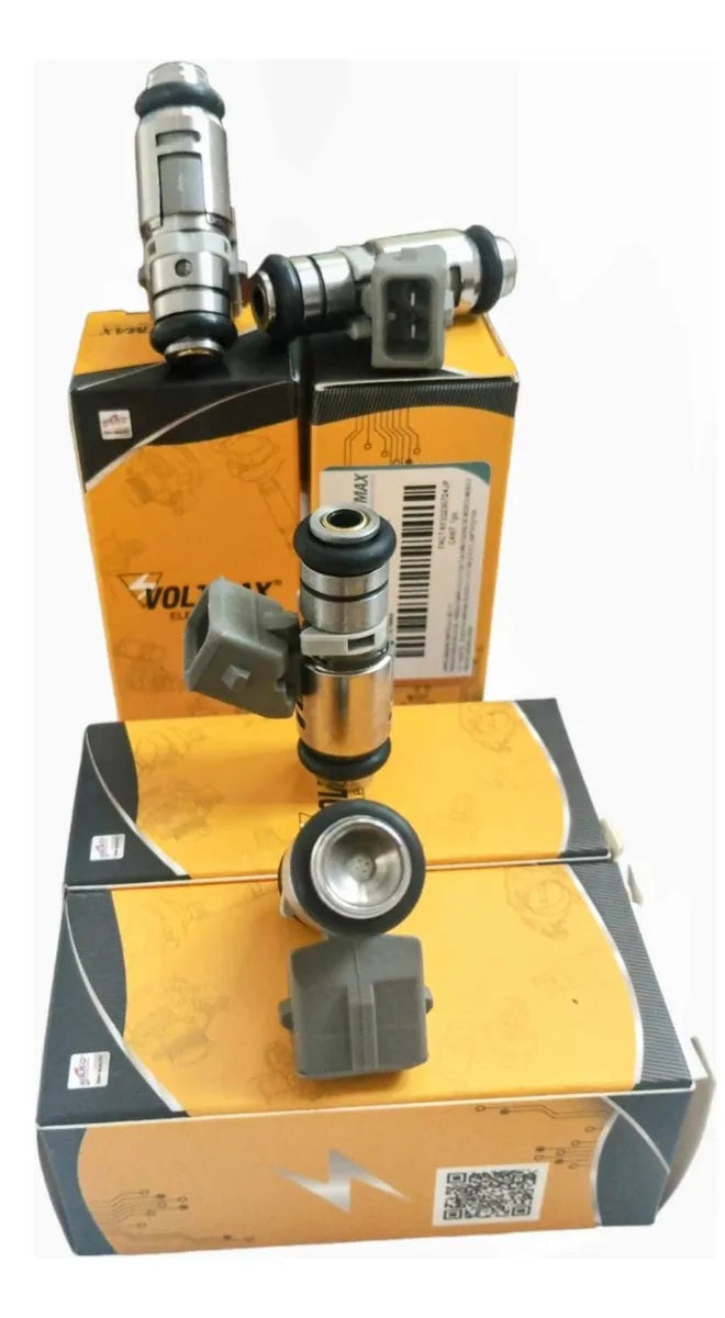 4 Inyectores Gasolina Ns Platina Clio 1.6 L 4 C 2002-2010 Voltmax